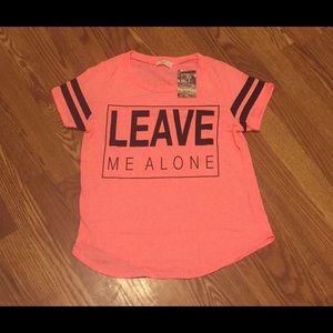 Love j NWT T-shirt size L coral/orange color
